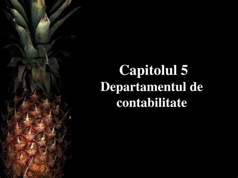 Ppt Capitolul Departamentul De Contabilitate Powerpoint