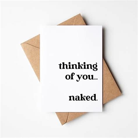 Naughty Valentines Day Card Sexy Anniversary Card Love Note For Him Or Her