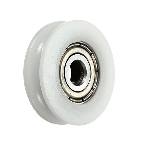 Th Nylon Coated U Groove Guide Pulley Wheel Roller Bearing U Type