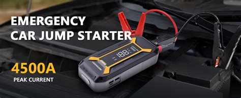 Amazon Neoqoqo Car Jump Starter A Peak Battery Jumper Starter