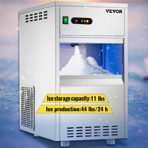 VEVOR 110V Commercial Snowflake Ice Maker 154LBS 24H ETL Approved Food