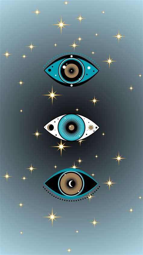 Phone Wallpaper, Evil Eye, PNG File, Digital Download - Etsy