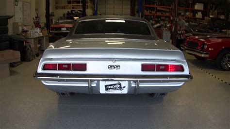 1969 Chevy Camaro With Led Tail Lights Youtube