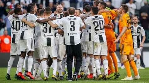 Juventus Wins Serie A 8th Straight Title Tied For Fastest Ever