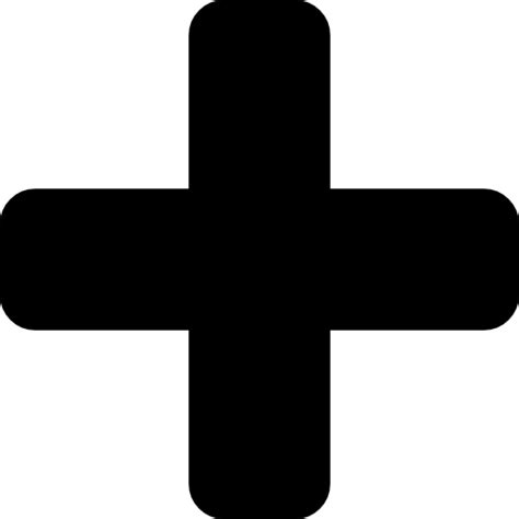 Plus Icon Png Black