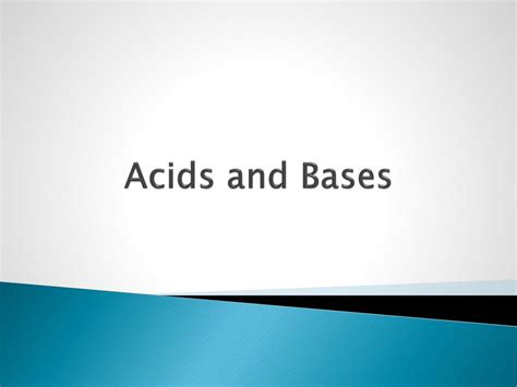 Ppt Acids And Bases Powerpoint Presentation Free Download Id4763836