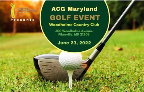 ACG Maryland Annual Golf Outing and Reception 2022 | ACG Maryland