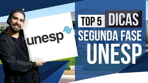 MELHORES DICAS SEGUNDA FASE UNESP TOP 5 YouTube