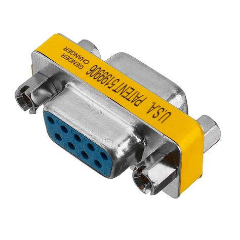 5pcs Db9 Adaptador De Porta Serial Conector Rs232 Cabeça Do Conversor