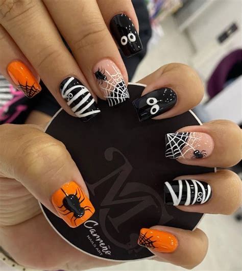 35 Spooky Purple Halloween Nails Designs Artofit