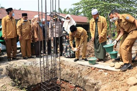 Pelaksana Wali Kota Binjai Letakkan Batu Pertama Pembangunan Gedung Al