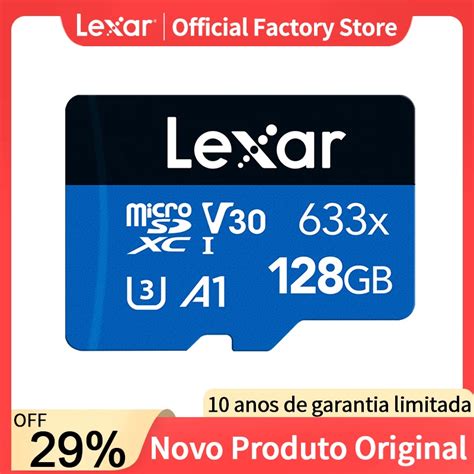 Lexar Cart O Sd Original Cart O De Mem Ria Micro Sd X Flash Cards