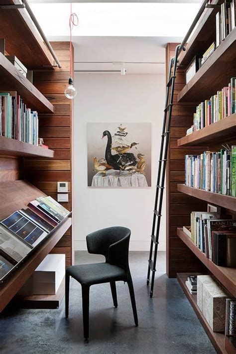 Modern Home Library Ideas For Bookworms And Butterflies