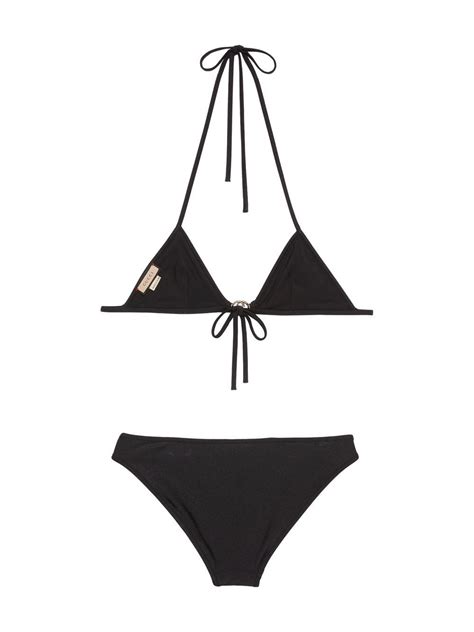 Gucci Interlocking G Bikini Set Farfetch