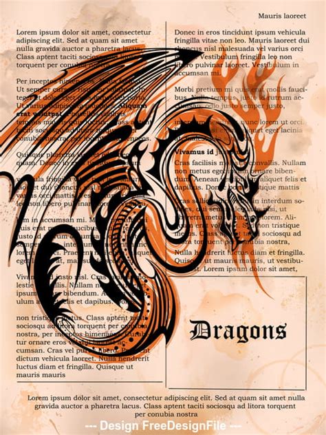 Fire Breathing Dragon Vector Eps Uidownload