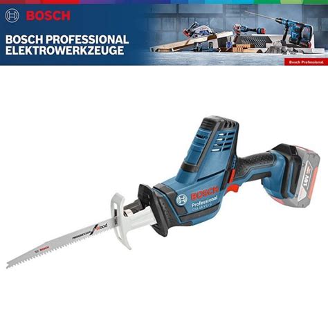 Bosch GSA 18V LI C Cordless Sabre Saw Heavy Duty Lazada