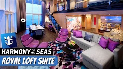 Harmony Of The Seas Royal Loft Suite Walkthrough Tour And Review 4k