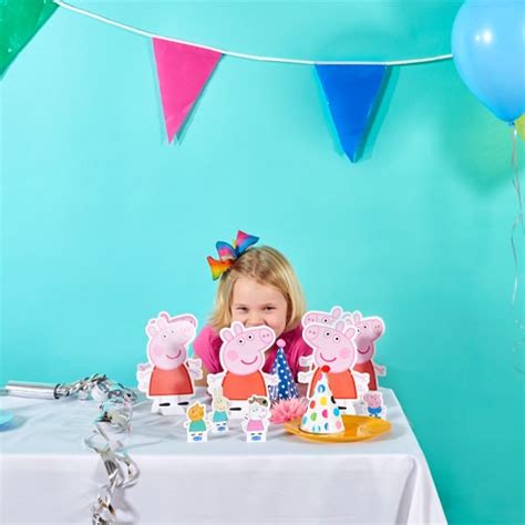 Peppa Pig Table Top Cutout Decorations Pack Of 11 Partyrama