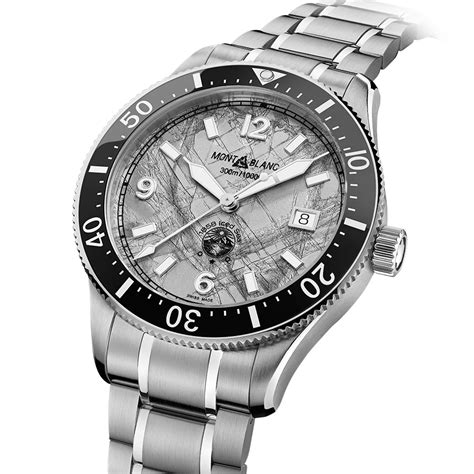 Montblanc Brings Back The 1858 Iced Sea Automatic Date With Grey Dial Watchtime Usa S No 1