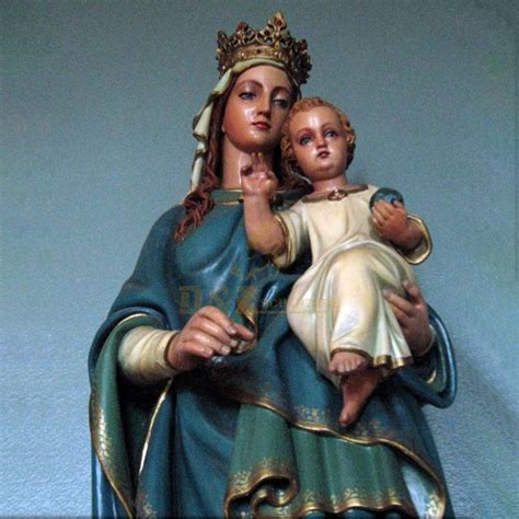 Home Decoration Use Resin Craft Religious Virgin Mother Mary Jesus Statues