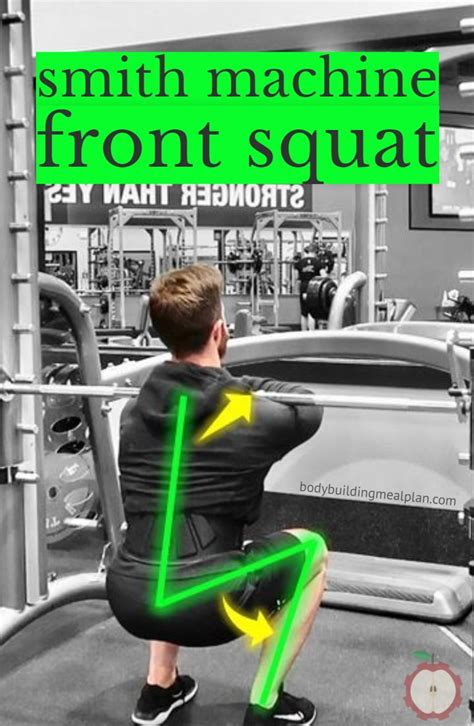 Smith Machine Front Squat Benefits Form And Variations