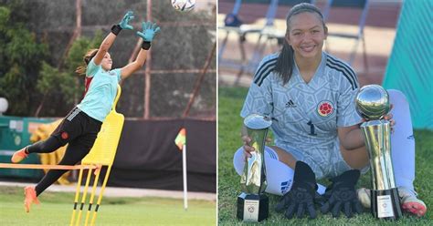 Ella es Luisa Agudelo la arquera de la Selección Colombia figura en el