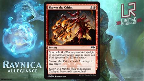 Limited Resources 475 Ravnica Allegiance Set Review Commons And