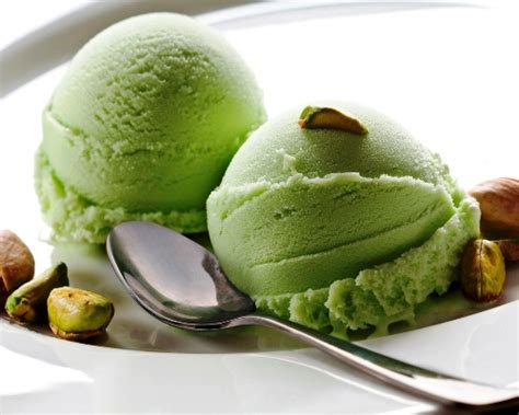 Фисташковое мороженое