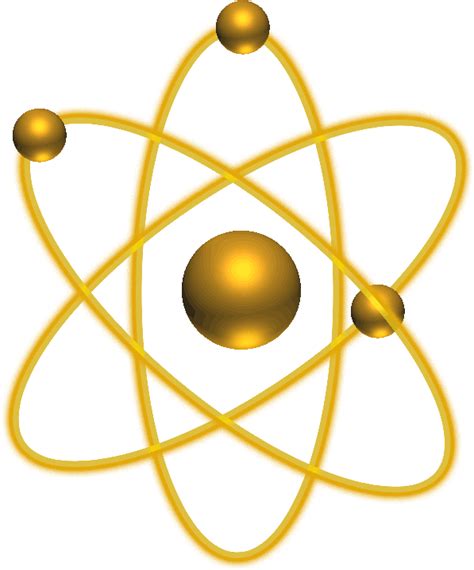 Transparent Atom  Royalty Free Library Atom Cartoon Clipart Full