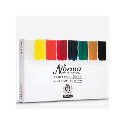 Schmincke Norma Professional Artists Oil Colours Set Of X Ml Art