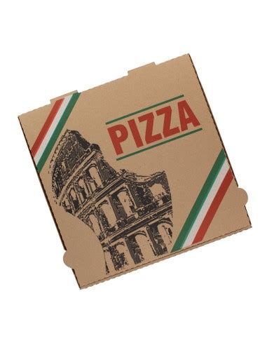 Bo Te Pizza Arena Couleur Ext Rieure Kraft Brun Mati Re Carton