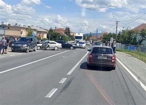 Trafic îngreunat pe DN10 la intrare în Prejmer Info Trafic Romania