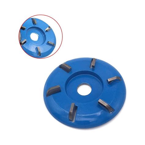 Mm Hole Bore Power Wood Carving Disc Arc Six Teeth Angle Attachment