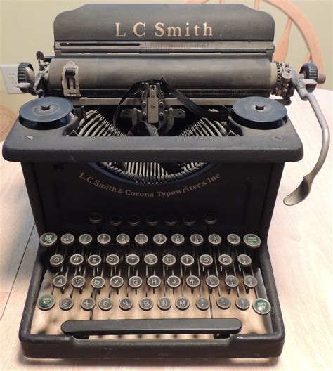 Lc Smith 8 10 Typewriter Lc Smith And Corona Typewriters Inc