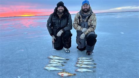 Devils Lake Shallow Water Walleye Day Youtube