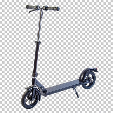 Kick Scooter Isolated On Transparent Background Premium AI Generated PSD