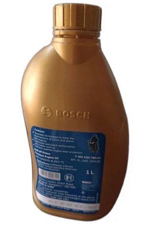 Bottle Of Litre Bosch Josh T Prime W Engine Oil At Rs Bottle