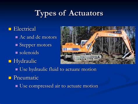 PPT - Actuators PowerPoint Presentation, free download - ID:378756