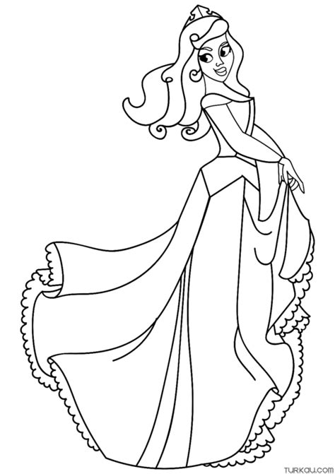 Princess Tiana Coloring Page Turkau