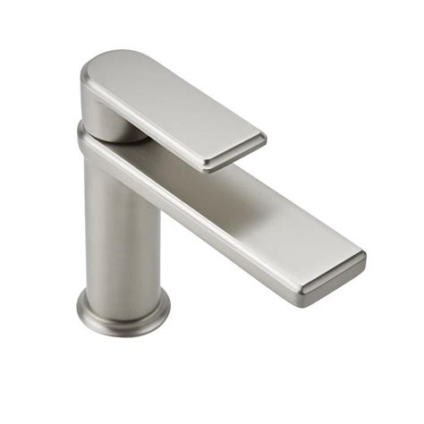 Milano Ashurst Modern Mono Basin Mixer Tap Brushed Nickel