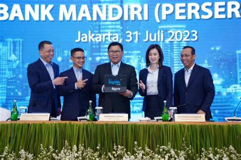 Bank Mandiri Kucurkan Kredit Mencapai Rp Triliun Hingga