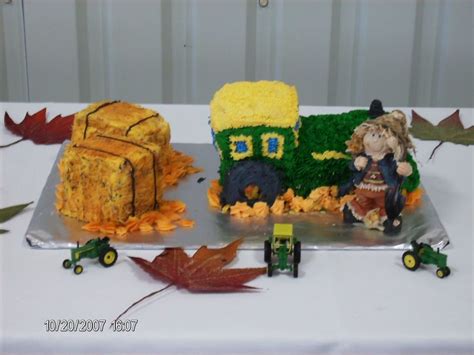 Tractor Grooms Cake For Doug