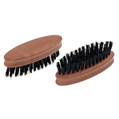 Petite Brosse à Moustache et Barbe Keller en Bois et soies naturelles