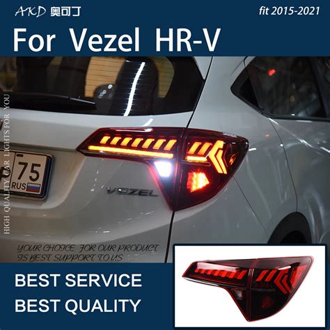 Car Lights For Honda Vezel Hr V 2014 2021 Hrv Led Auto Taillights