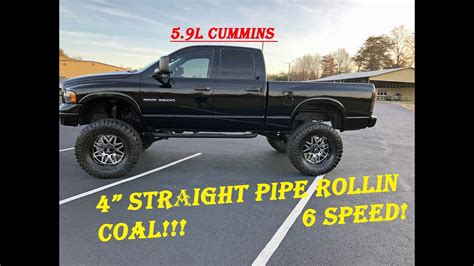 💨5 9 Cummins Rollin Coal 6 Speed G56 Tuned Full Exhaust Turbo Diesel