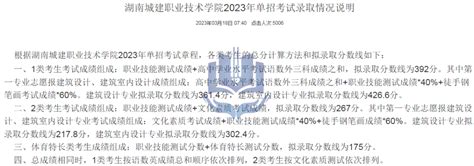 2024年湖南单招院校王牌专业级录取分数线参考（附职业技能考试内容、分数占比） 知乎