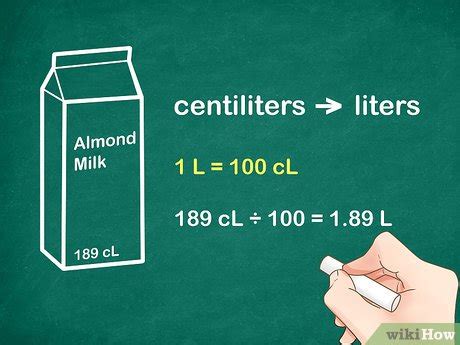 Litre Biriminde Hacim Nasıl Hesaplanır wikiHow