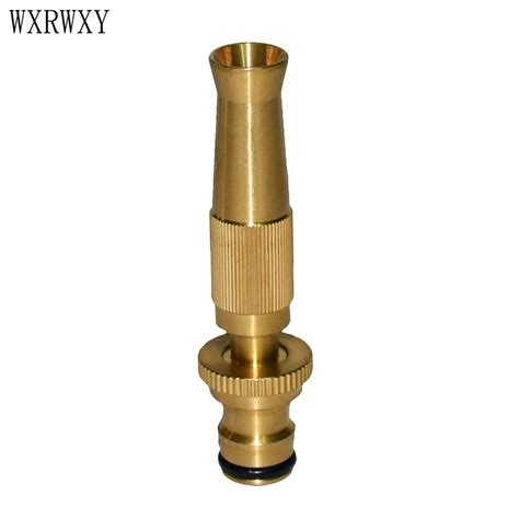 wxrwxy Brass car wash nozzle adjustable brass nozzle sprinkler garden ...