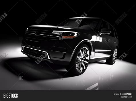 Modern Black Suv Car Image Photo Free Trial Bigstock