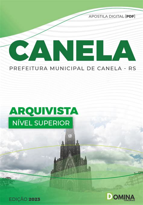 Apostila Para Concurso Canela 23 Arquivista Domina